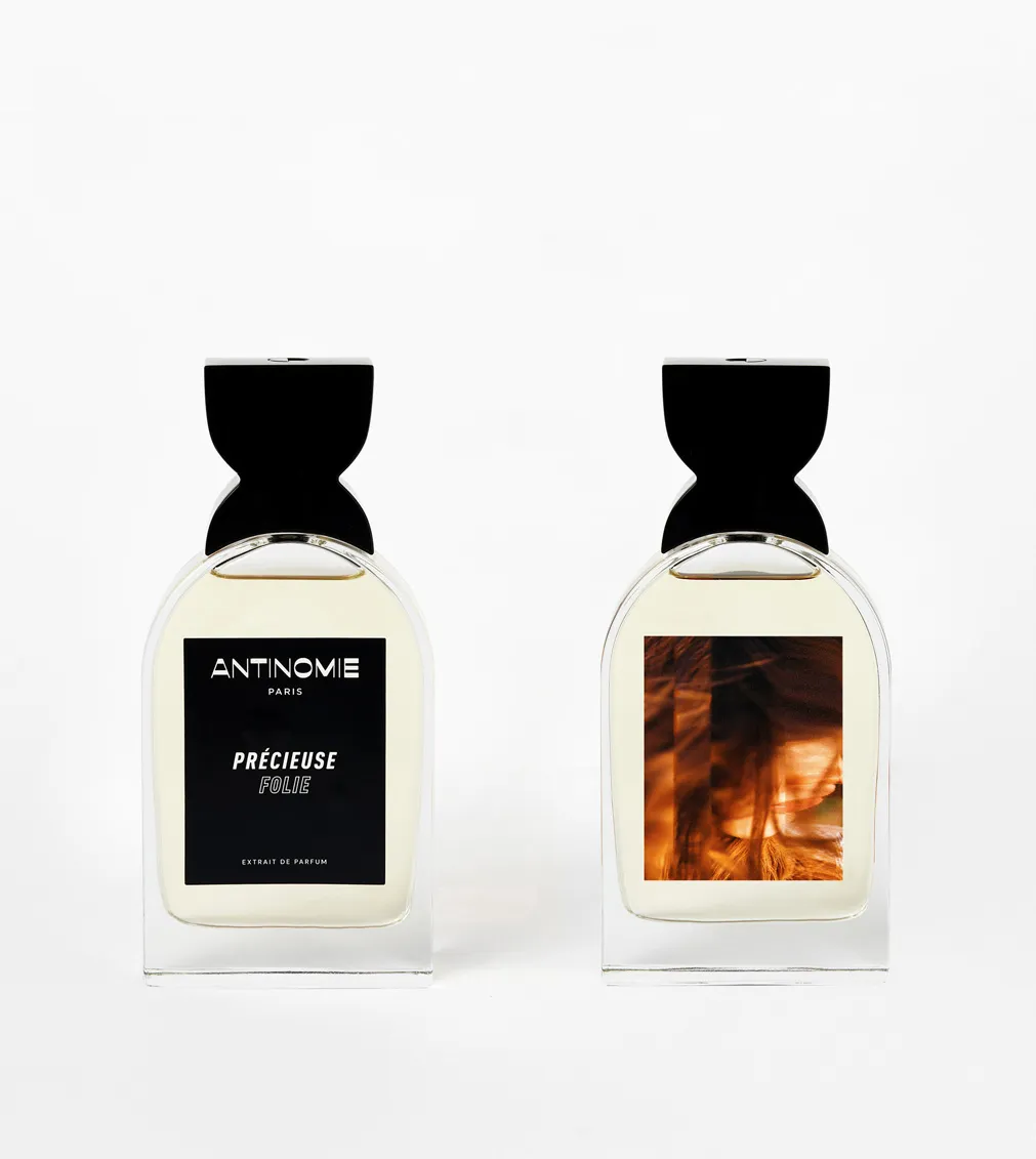 Deux parfums Antinomie ensemble raffiné