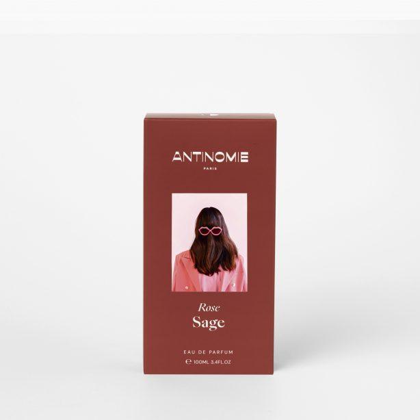 packaging Parfum Antinomie Rose Sage