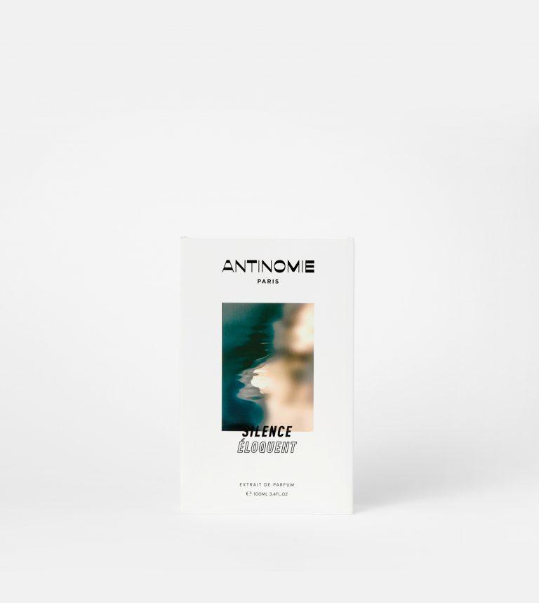 Un packaging sophistiqué de parfums Antinomie